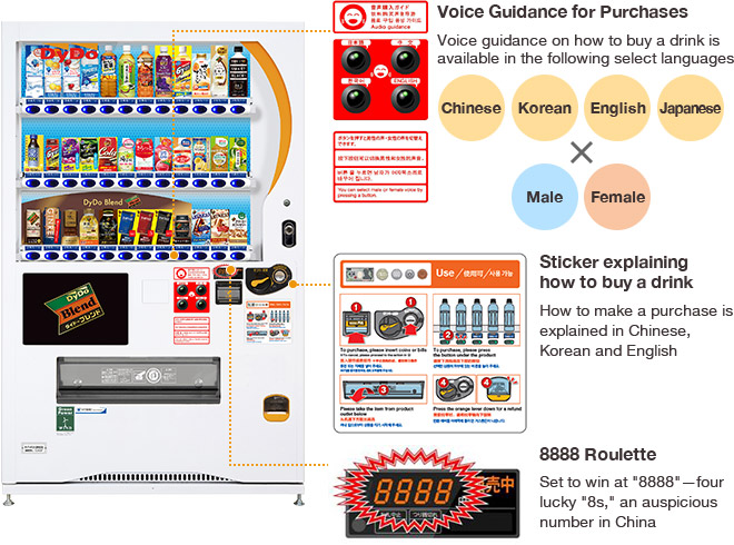 Vending Machines for Inbound Tourists as a Form of Hospitality