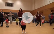 Locomotive Syndrome Prevention Dance Class: Parent-Child Hip-Hop Version