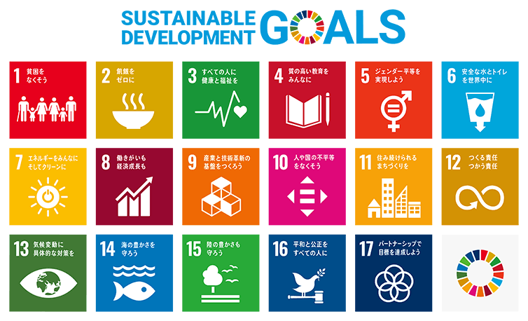 持続可能な開発目標「SDGs（Sustainable Development Goals）」